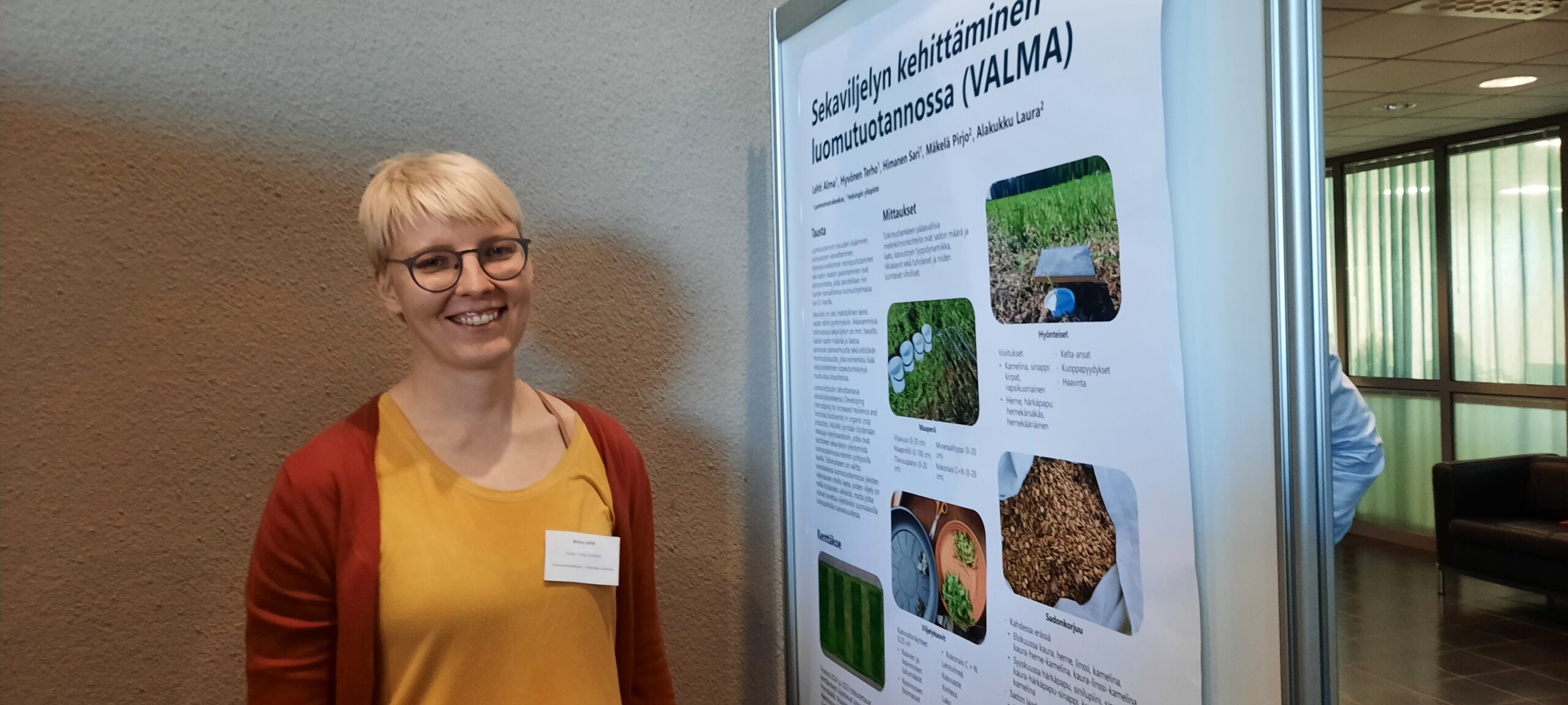 Luomupäivillä posterinäyttely 2025
